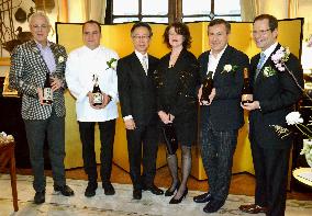 New York chefs appointed to promote Japanese liquor