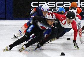 Short Track: Japan's Yoshinaga finishes 7th at World Cup event