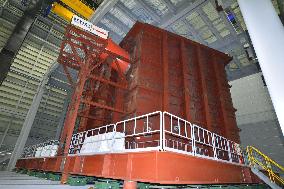 Test for Fukushima decommissioning revealed to media
