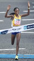 Athletics: Chepchirchir wins Tokyo Marathon women's race