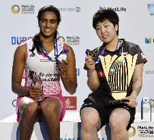 Badminton: Yamaguchi wins Super Series title