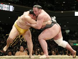 New Year Grand Sumo Tournament final day