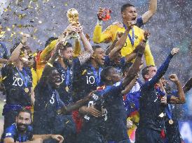 Football: Mbappe at World Cup