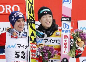 Ski jumping: Kraft, Kobayashi at World Cup