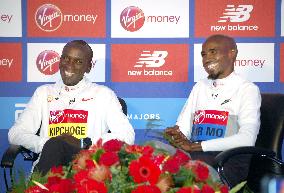 London Marathon press conference