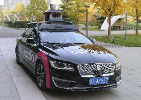 Baidu's autonomous car