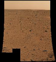 (1)Images sent from Mars by Sprit rover