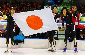 Japan wins women's pursuit overall World Cup title