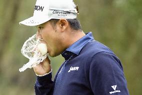 Golf: Matsuyama storms into 3-shot lead in Shanghai