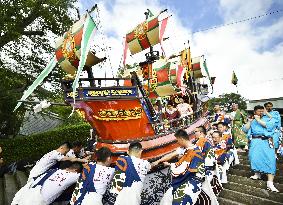 Annual Nagasaki Kunchi Festival begins