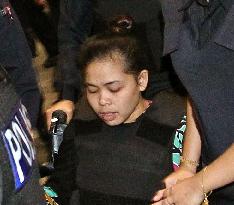 Kim Jong Nam murder suspect at KL airport