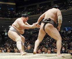 New Year Grand Sumo Tournament 3rd day
