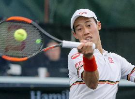 Tennis: Nishikori in ATP Challenger Tour event