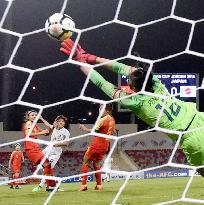 Football: Japan reach final of Women's Asian Cup