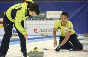 Curling: Japan misses out on SF spot at world mixed doubles