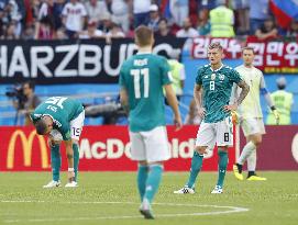 Football: Germany vs South Korea at World Cup