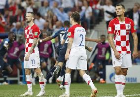 Football: France vs Croatia at World Cup
