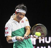 Tennis: Nishikori at Moselle Open