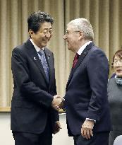 IOC chief Bach in Japan