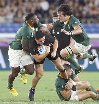 Rugby World Cup in Japan: New Zealand v South Africa