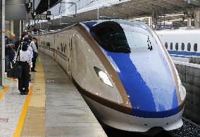 Tokyo-central Japan bullet train