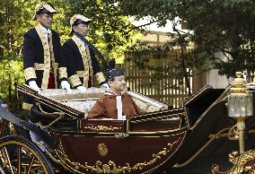 Emperor's visit to Ise Jingu shrine