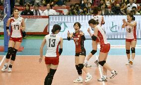 Japan women clinch Olympic volleyball berth