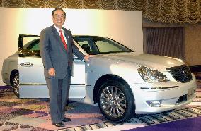 Toyota unveils luxury Crown Majesta car with V8 engine