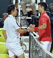 Battling Nishikori knocked out of Italian Open semis