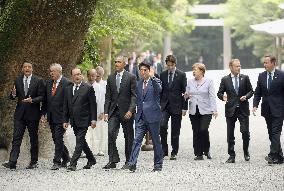 G-7 leaders gather for Ise-Shima summit