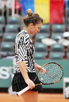 Stosur beats Halep to reach French Open quarterfinals