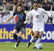 Japan vs Thailand in Asian qualifiers for World Cup