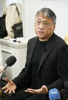 British novelist Kazuo Ishiguro wins Nobel Prize in literature