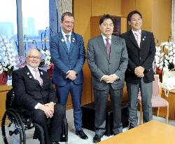 Int'l Paralympics chief says expectations high for 2020 Tokyo Games