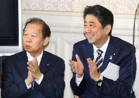 Abe re-elected as Japan PM after election victory
