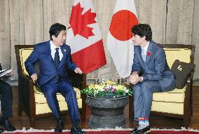 Japanese, Canadian leaders meet in Vietnam