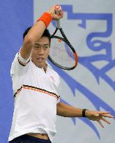 Tennis: Nishikori in ATP Challenger Tour event