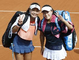 Tennis: Hozumi, Ninomiya advance to semifinals at French Open