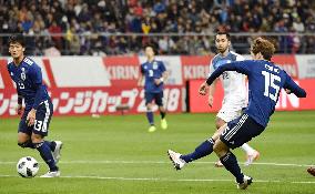 Football: Japan-Kyrgyzstan friendly