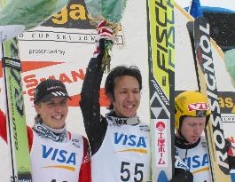 Kasai soars to victory at World Cup jump in Utah