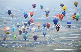 World hot-air balloon championship in Saga