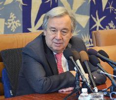 U.N. chief Guterres welcomes inter-Korea talks
