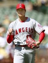 Baseball: Angels' Ohtani