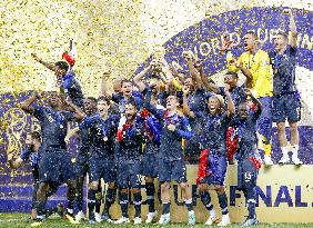 Football: France wins World Cup title