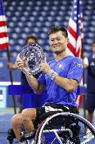 Tennis: Kunieda finishes runner-up at the U.S. Open wheelchair