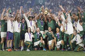 Rugby World Cup in Japan: England v South Africa