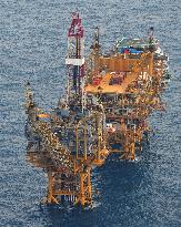 China's natural gas extraction in East China Sea