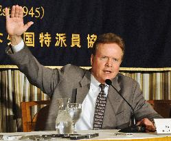 U.S. Sen. Webb in Tokyo