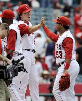 Matsui 1-for-3 in Angels' 4-0 win over Athletics