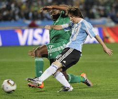 Argentina beat Nigeria 1-0 in World Cup Group B match